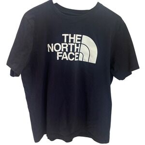 The North Face Woman's Black Logo Graphic Short‎ Sleeve T Shirt XL